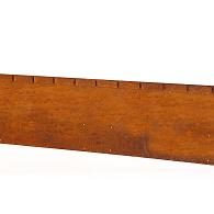 Kantopsluiting single flex 300x27,7 cm corten