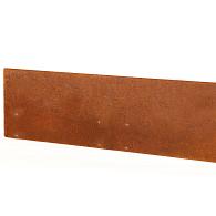 Kantopsluiting single corten 300x16,5
