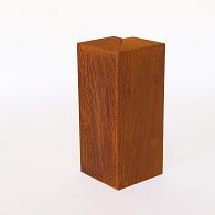Overzetstuk muurelement hoek corten 20x30x15,8
