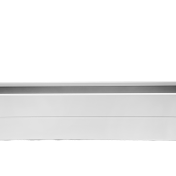 Bloembak poedercoat wit 270x120x28