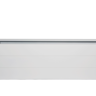 Bloembak poedercoat wit 300x210x42