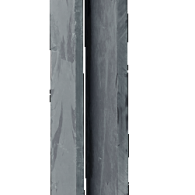 Muurelement black slate 250x50x4-6,5 cm