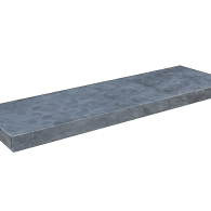 vijverr. blue moon hon. linea 100x25x3 cm