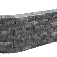 Pilestone coal 23/17x21,5x10cm