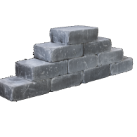 Tumbelwall getr, 30x20x10cm mount everes