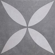 GeoCeramica® 60x60x4 Ambi. Antra Flower