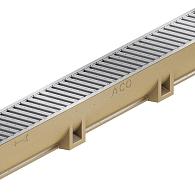 Euroline goot, L=1000mm, H60 verzinkt