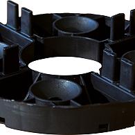 Accessoire t.b.v. tegeldrager Fisso: Rubber demping 2 mm