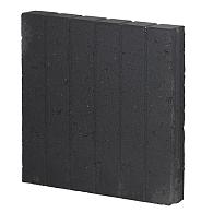 Palissadeband vierkant zwart 6x20x50cm