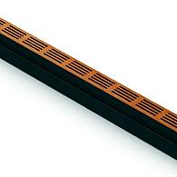 ACO Slimline gootelement + rooster CorTen 100 cm