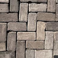 Oude gebakken keiformaten Hamburg (Op pallets)