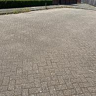 Gebruikte betonklinkers, 8 cm paars, type Lobith, losgestort