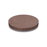 Oud hollandse tegel rond 100x100x7 roodbruin