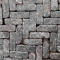 Oude gebakken dikformaten rood/paars Eerbeek (op pallets)