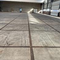 Gebruikte stelconplaat 200x200x14 cm MH A- Keus Spankeren