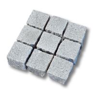 Graniet kinderkoppen 9x9x8 cm rustiek