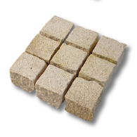 Graniet kinderkoppen 8x9x20 cm rustiek