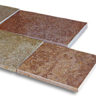 Porfier tegel 25x2-5 cm rustiek