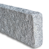 Graniet opsluitband 8x25x50 cm rustiek