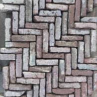 Oud gebakken waalformaten bruin paars