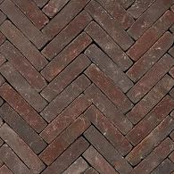 UWF60 Ruston paars rood bezand Getrommeld