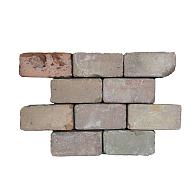 Oude gebakken keiformaten Miste (op pallets)