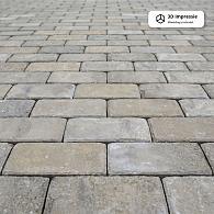 Oude gebakken keiformaten Brons (op pallets)