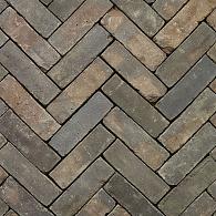 DF80 Oliva WS bruin blauw onbezand Getrommeld