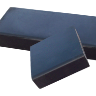 Holblok-traptreden 100x50x15 zwart beton