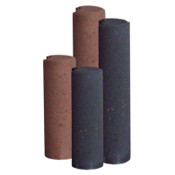 pallisaden 8x25 zwart