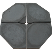 parasoltegel 40x40x6 zwart beton