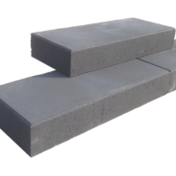 Traptrede (strak) 100x40x16 zwart