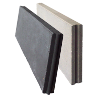 XL Betonbanden 7x25x100 zwart