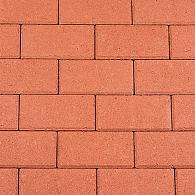 Betonstraatsteen 8 cm rood komo
