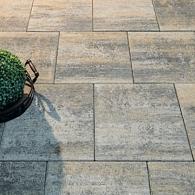 Viano 60x40x5,5 cm muschelkalk (mini-facet, met deklaag)