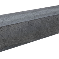 Schellevis Oud Hollandse sokkel 190x50x15 cm antraciet