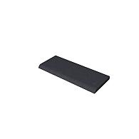 Schellevis Oud Hollandse zwembadrand 100x40x5 cm carbon
