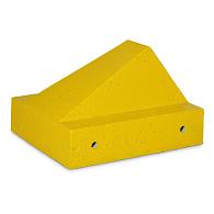 Schrikblok 60x50x40 cm geel