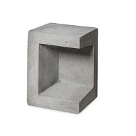 Betonnen U-hoekelement 30x30x40 grijs of zwart