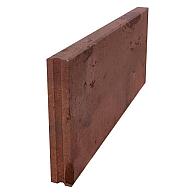 Xl betonbanden 7x40x100 cm roestbruin