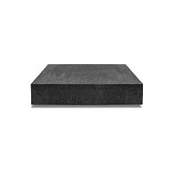 Oud Hollandse halve traptrede 50x40x20 cm carbon
