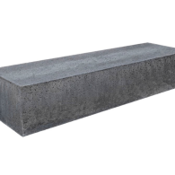 Oud Hollandse zitelement recht 200x60x40 cm antraciet
