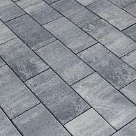Oprit tegel Novara 40x20x8 cm velst grau genuanceerd