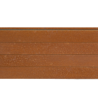 Bloembak corten 270x150x28