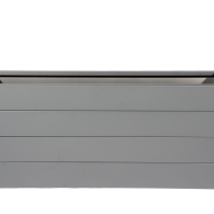 Bloembak poedercoat taupe 240x60x56