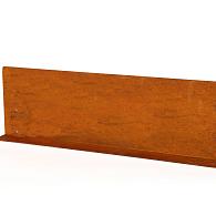 Kantopsluiting stroke (flg) corten 300x10