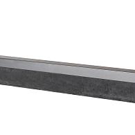 U-profiel gelijkzijdig opsluitband 5 cm verzinkt 300x5,1x5,1x5,4 cm