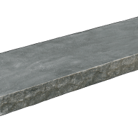 Afdekplaat blue moon rockface 100x35x4 cm. 3 ruwe zijdes + waterkering