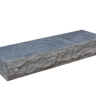 Traptrede blue moon hon/rock 15x35x100cm