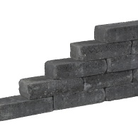 Pilestone line coal 40x15x10 cm